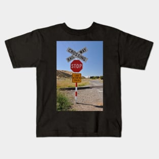 Panneau de signalisation, Ile du Sud Nouvelle-Zélande Kids T-Shirt